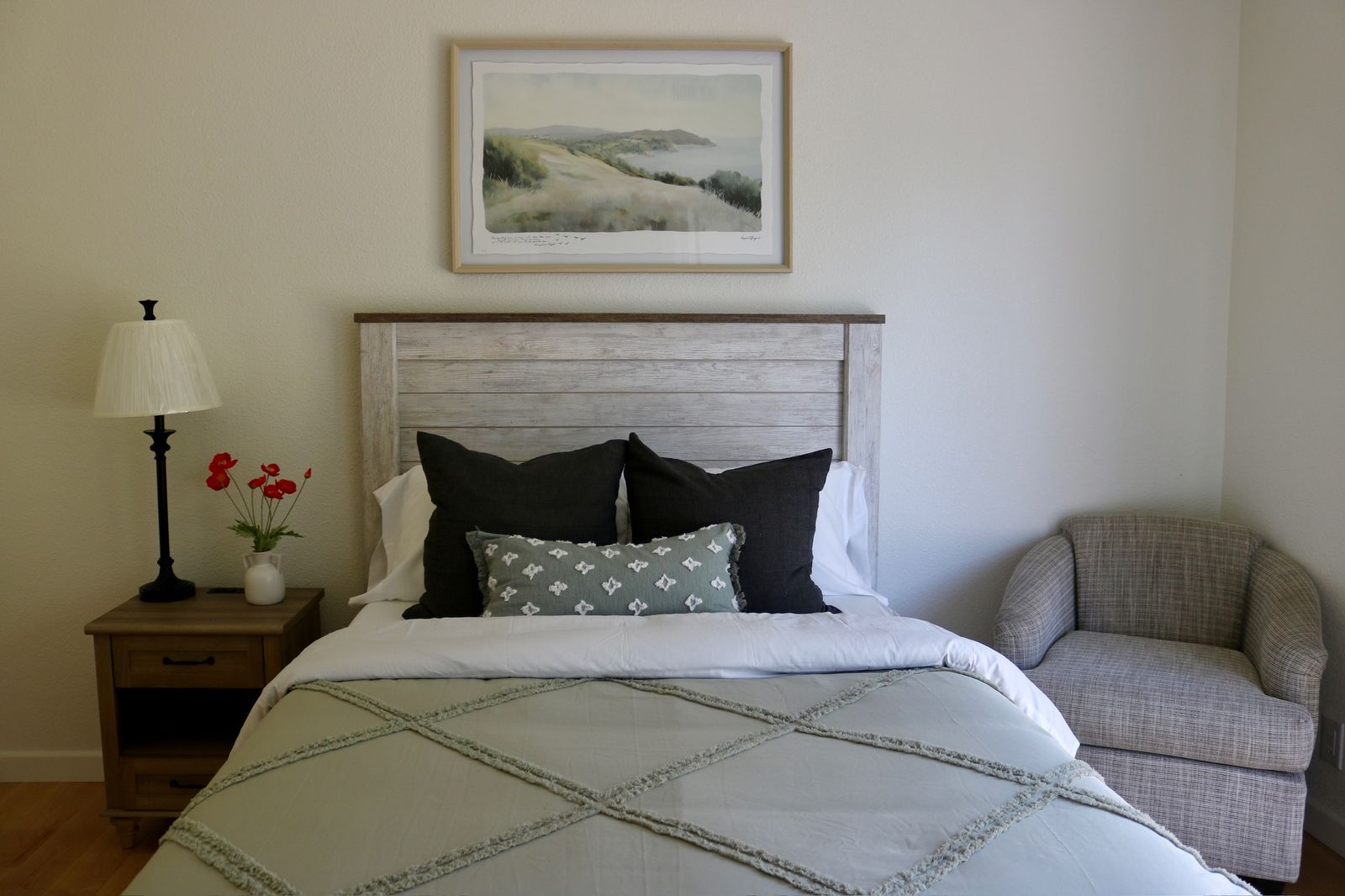 Private resident room one with garden view